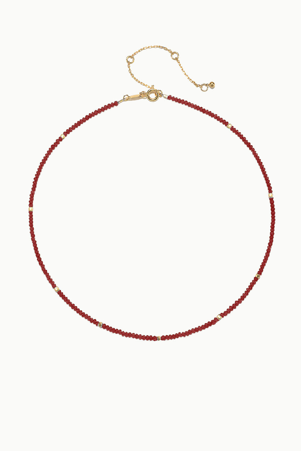 Sivalya Garnet Beads Necklace