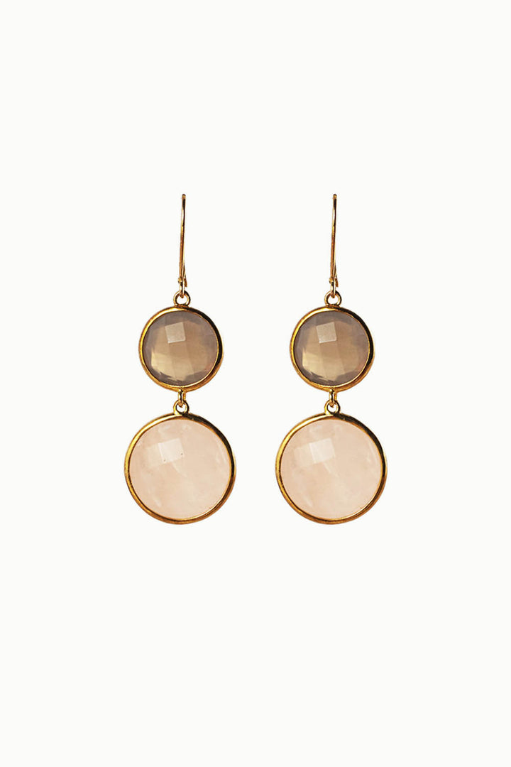 Sivalya Multi Gemstone Necklace and Earrings Set -Vienna