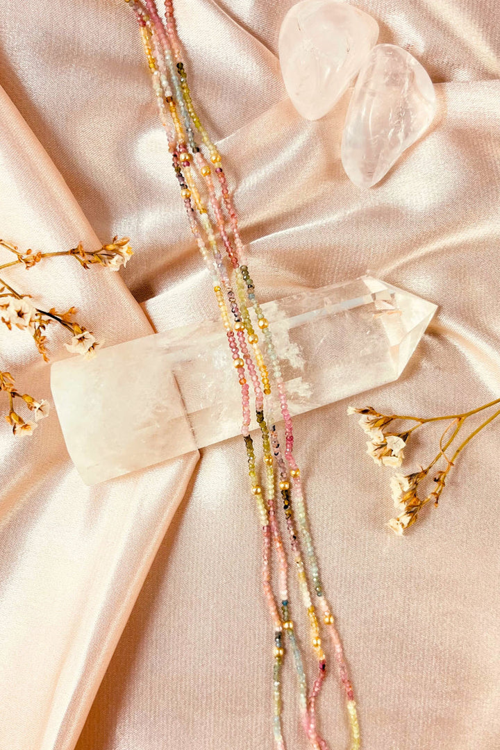Sivalya Tourmaline Beads Necklace