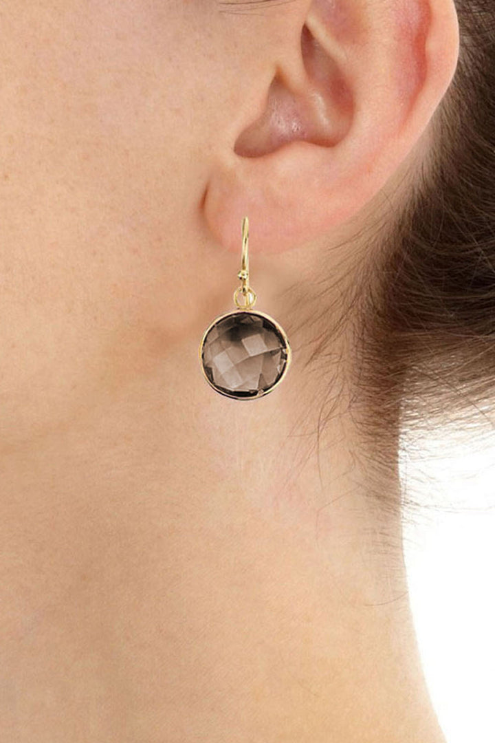Sivalya Smoky Quartz Gem Drop Earrings