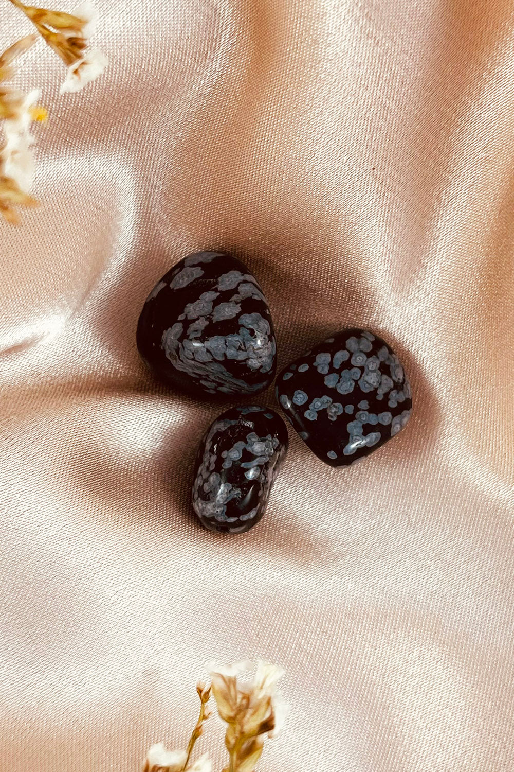 Snowflake Obsidian Tumbles