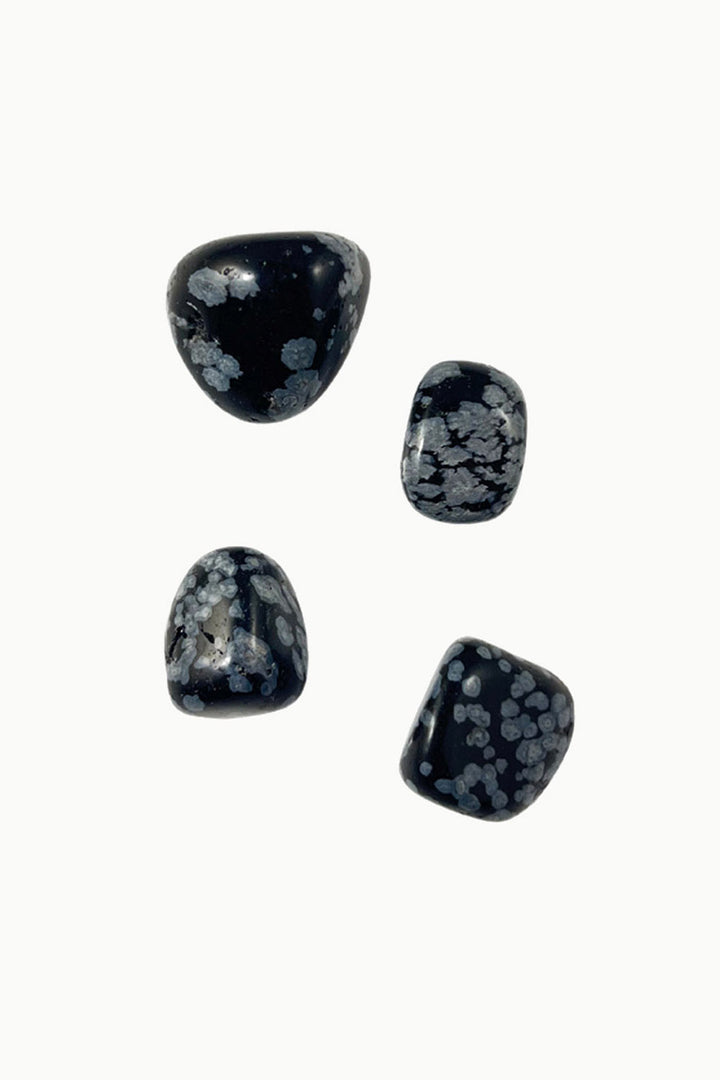 Snowflake Obsidian Tumbles