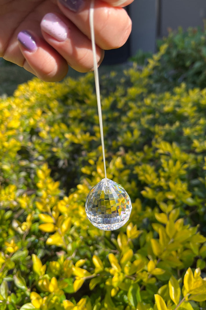 Sparkling Crystal Quartz Pendulum