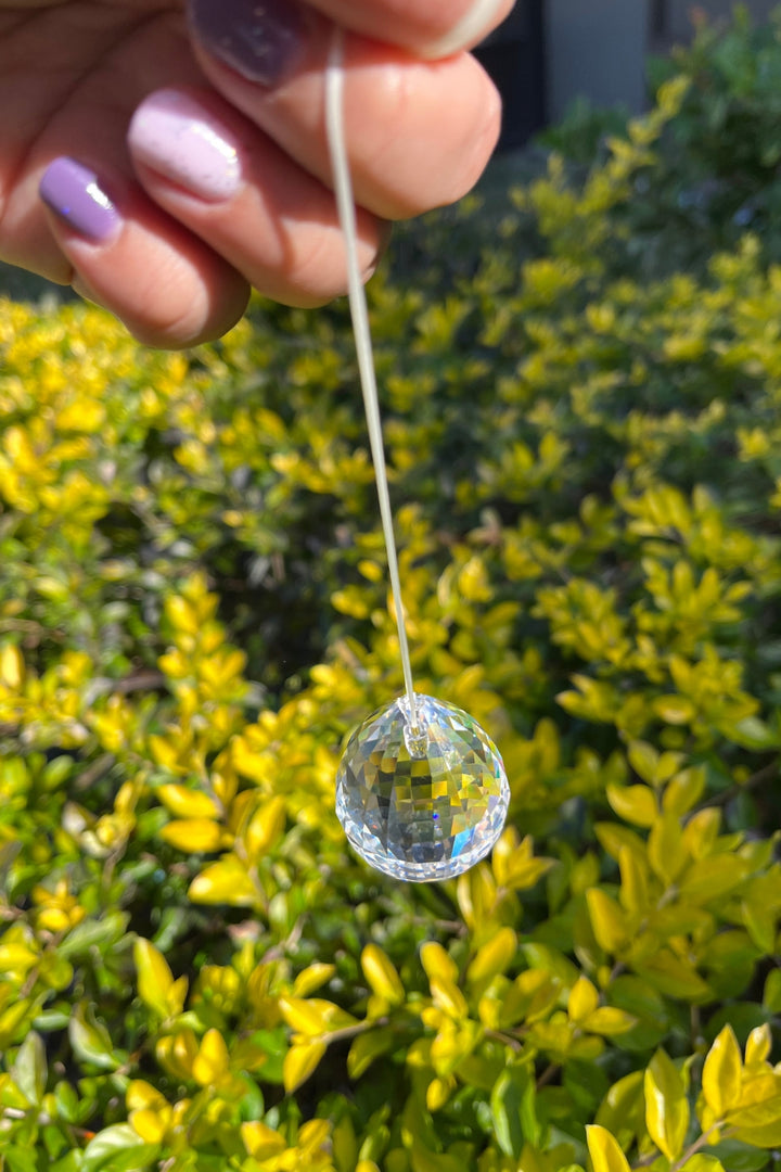 Sparkling Crystal Quartz Pendulum