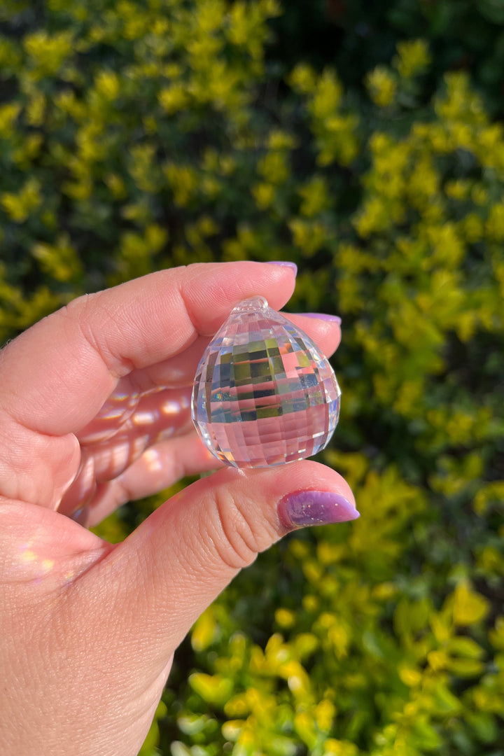 Sparkling Crystal Quartz Pendulum