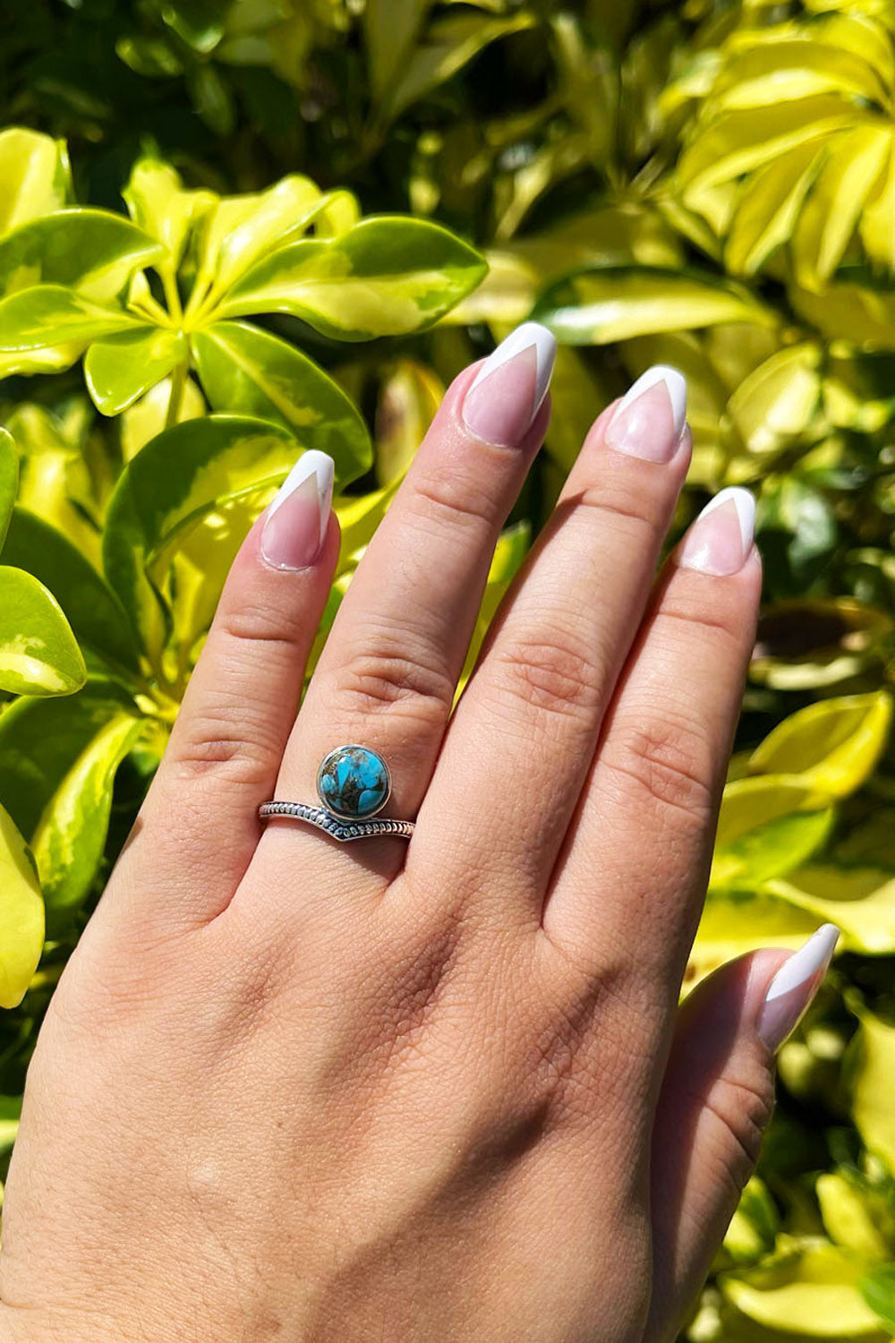 Sivalya Turquoise Tiara Ring