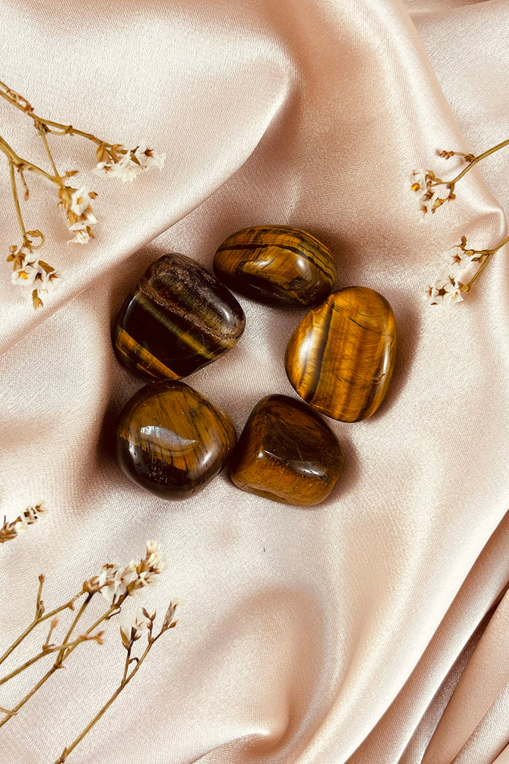 Tiger Eye Tumbles