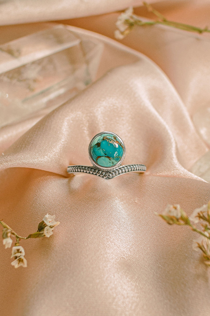 Sivalya Turquoise Tiara Ring