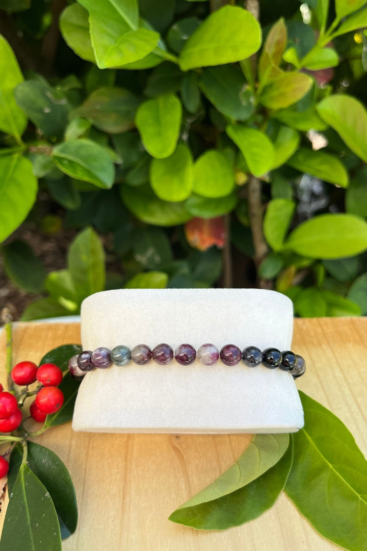 Sivalya Watermelon Tourmaline Gemstone Beaded Bracelet
