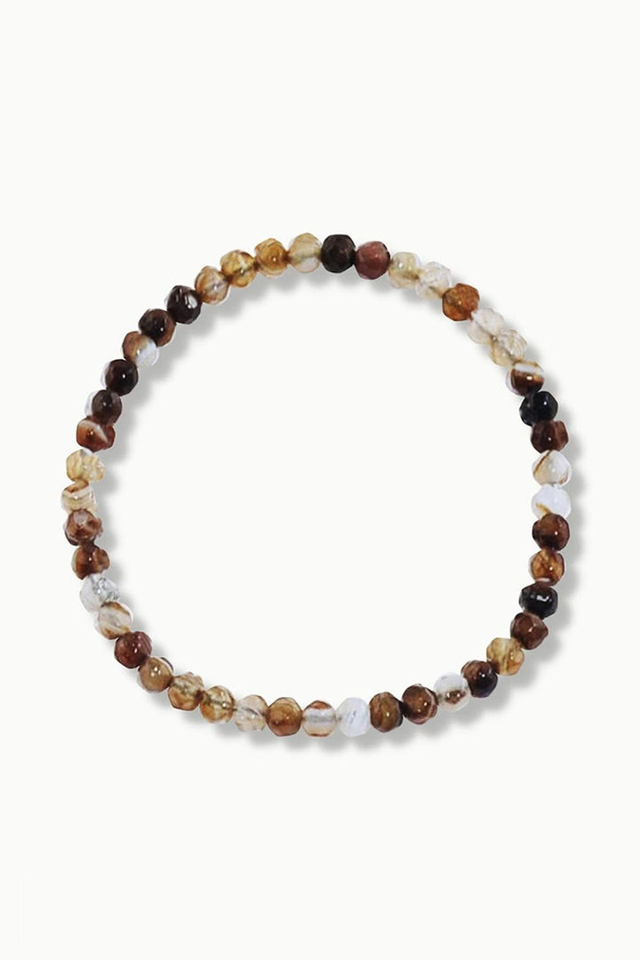Sivalya Agate Gemstone Beaded Bracelet