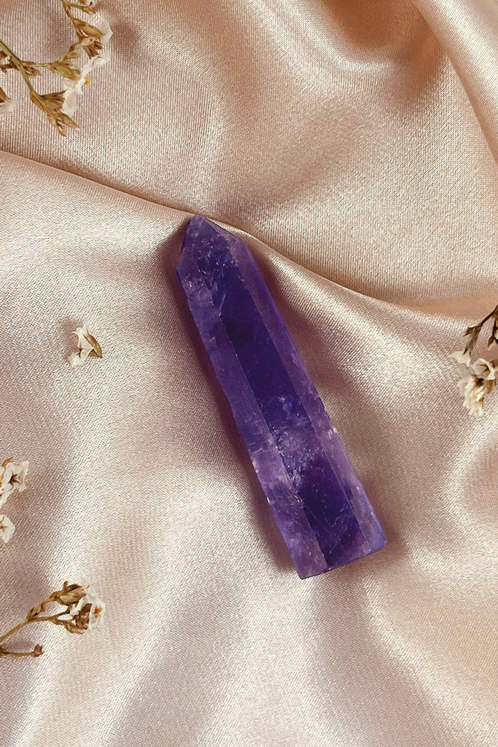 Amethyst Point Tower Crystal