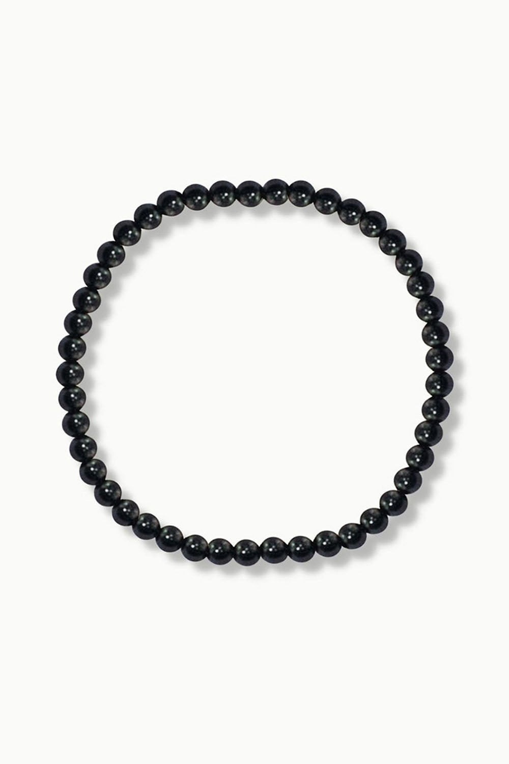Sivalya Black Spinel Gemstone Beaded Bracelet