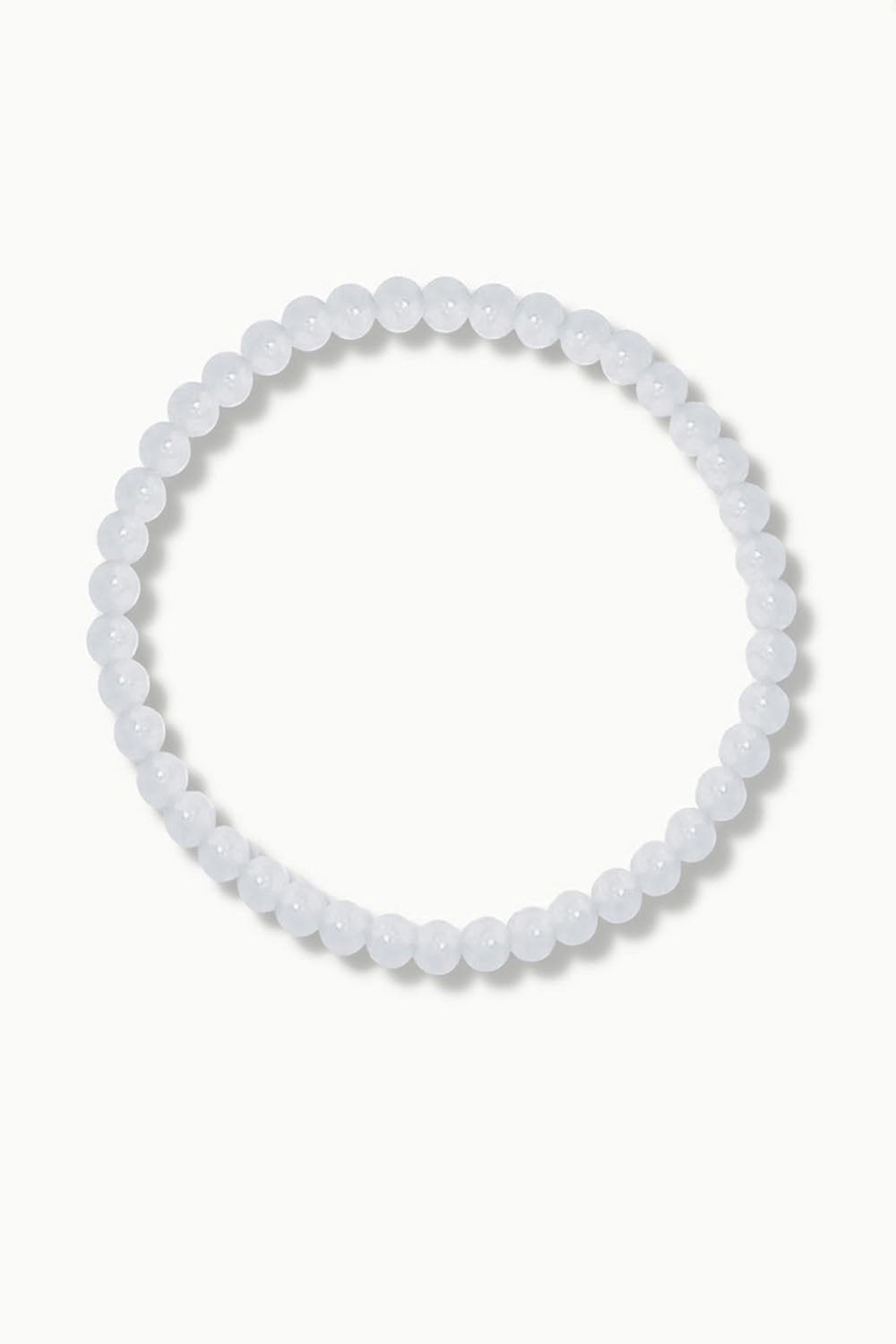 Sivalya Blue Lace Agate Gemstone Beaded Bracelet