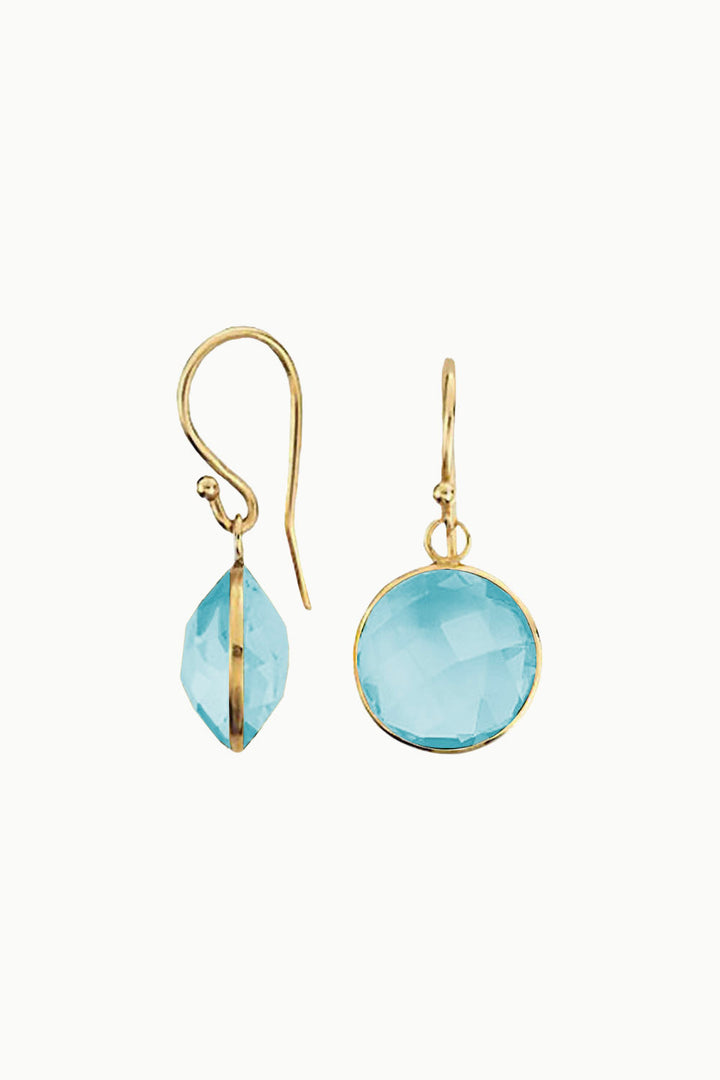 Sivalya Blue Topaz Gem Drop Earrings