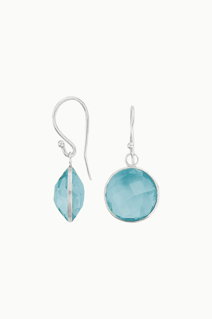 Sivalya Blue Topaz Gem Drop Earrings