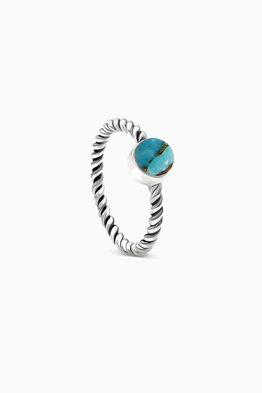 Sivalya Turquoise Solitaire Ring - Bijoux