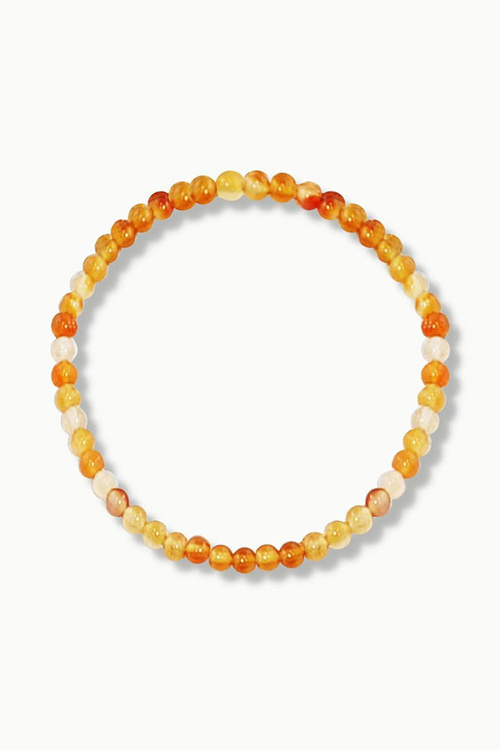 Sivalya Carnelian Gemstone Beaded Bracelet