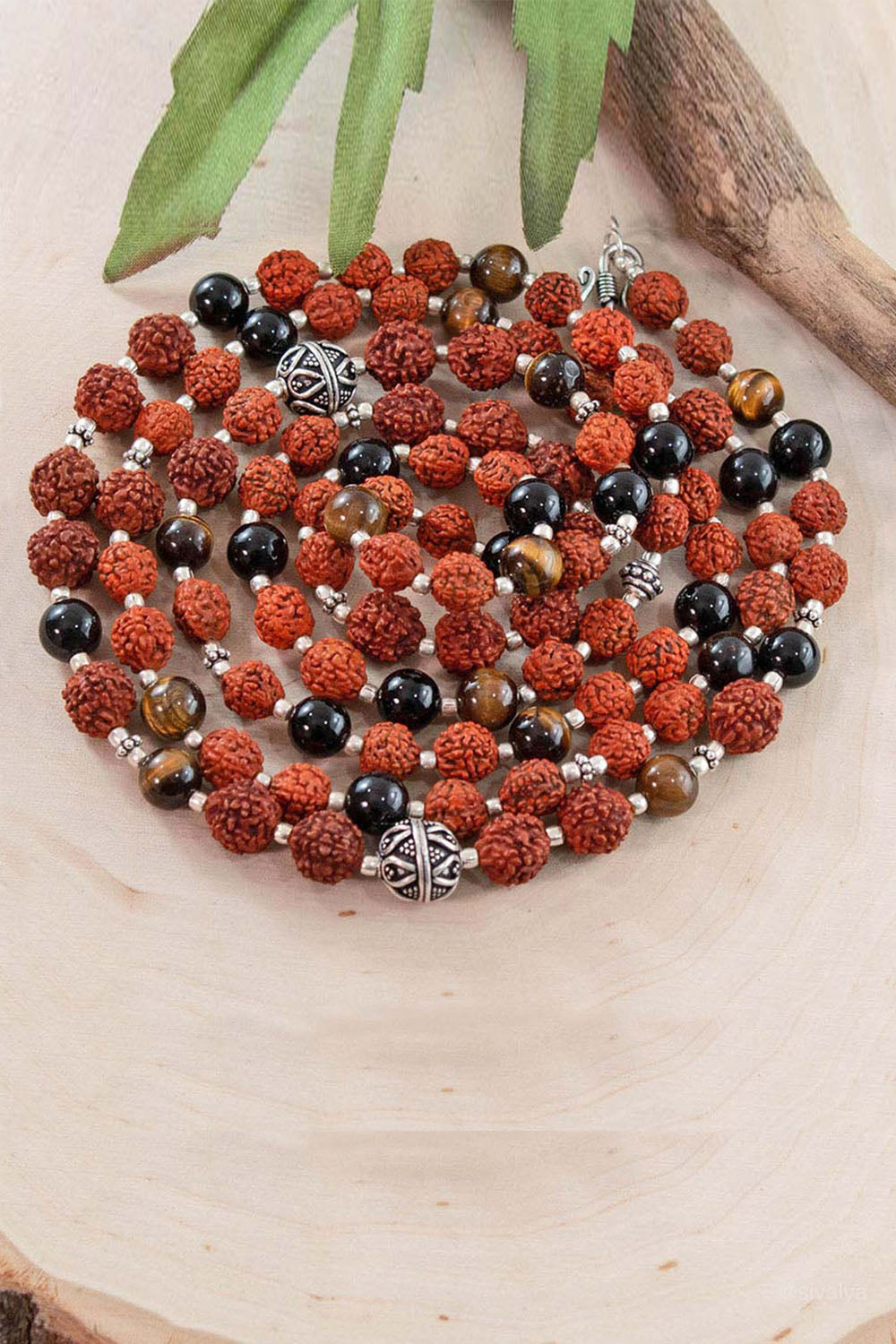 Sivalya Core Strength 108 Rudraksha Power Beads Mala