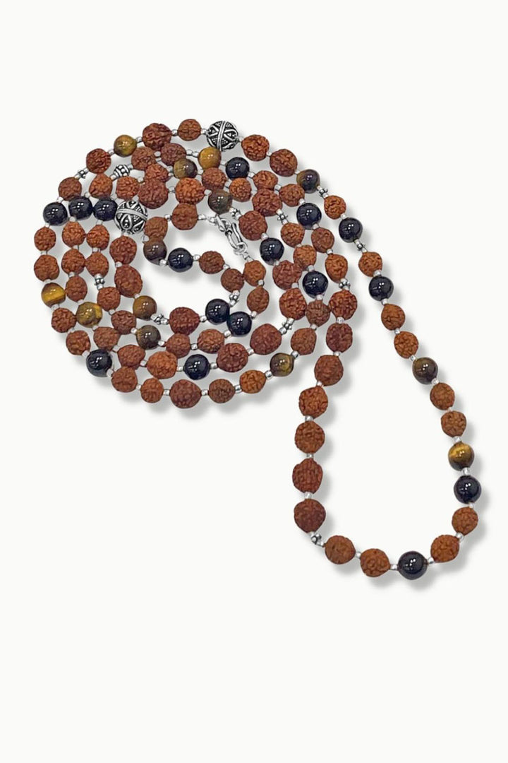 Sivalya Core Strength 108 Rudraksha Power Beads Mala