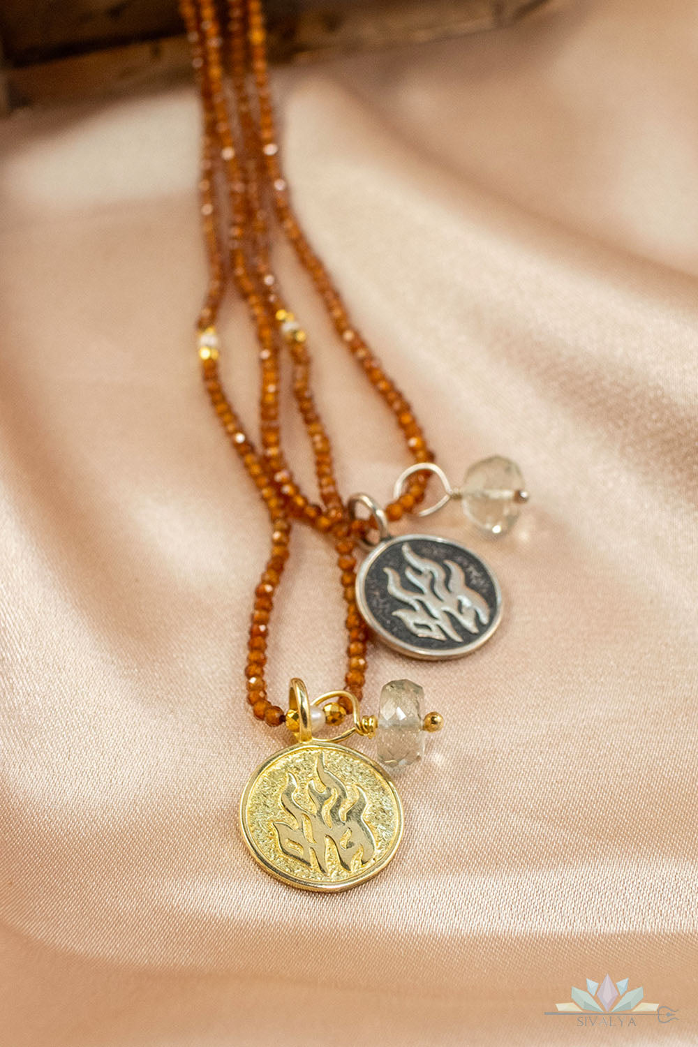 Sivalya Fire Element Carnelian Necklace