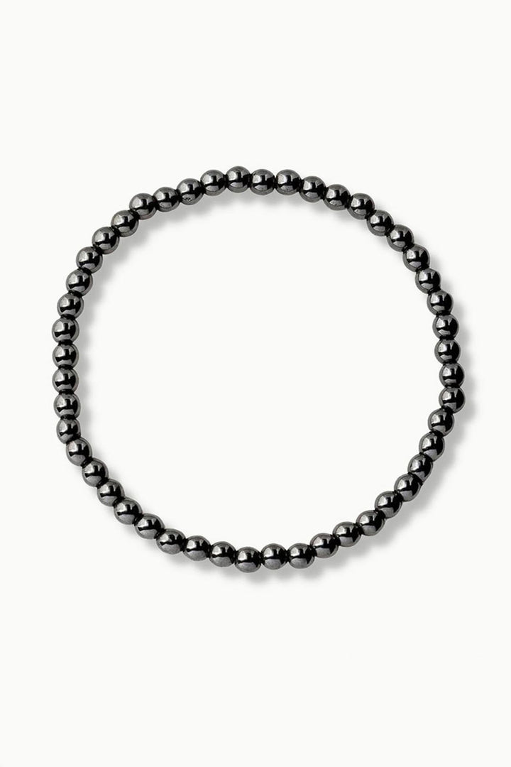 Sivalya Hematite Gemstone Beaded Bracelet