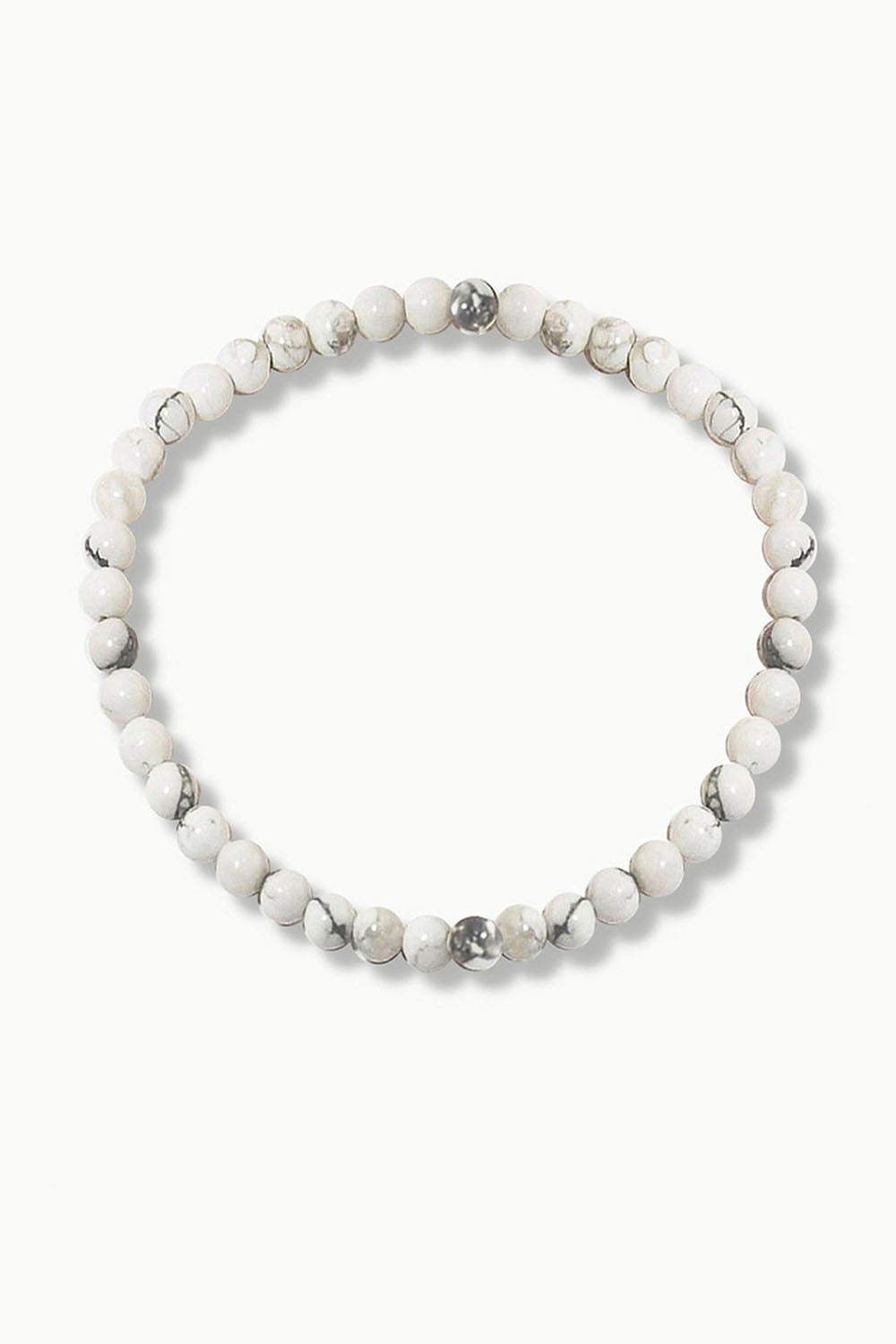 Sivalya Howlite Gemstone Beaded Bracelet