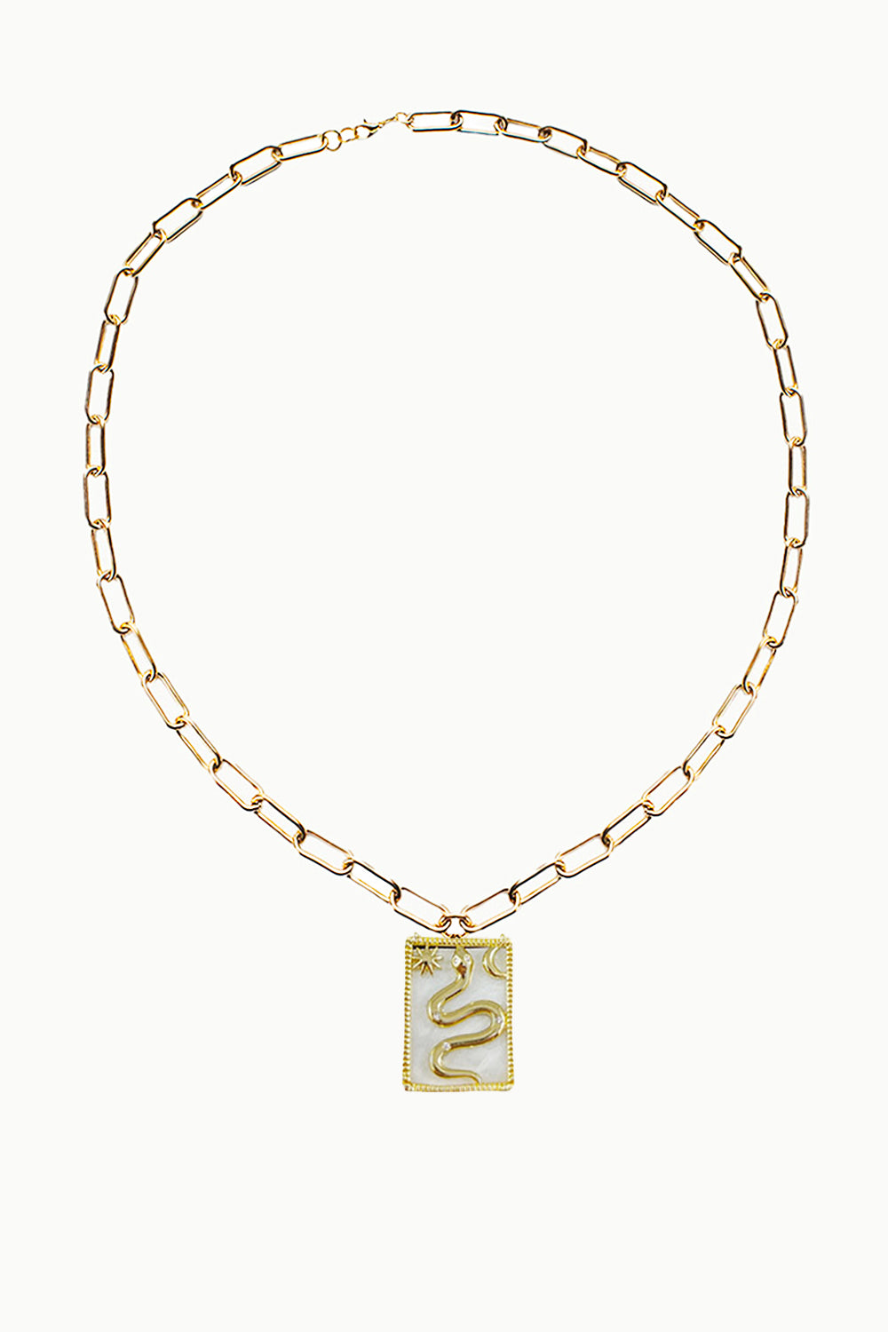 Sivalya Inner Guidance Snake Amulet Necklace