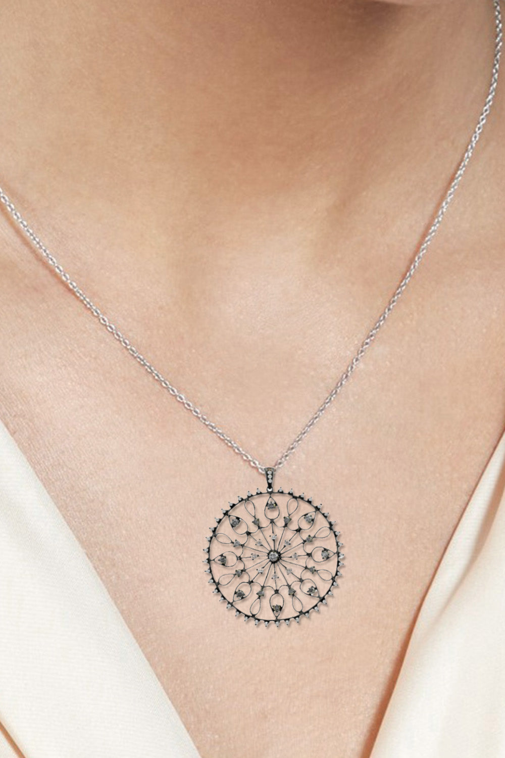 Sivalya Mandala Chakra Necklace