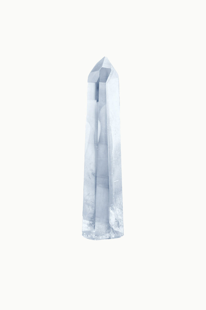 Optical Clear Quartz Crystal Polished Tower