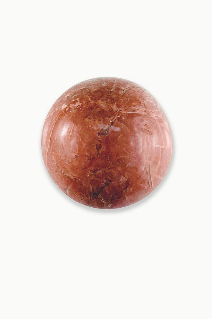 Peach Moonstone Sphere