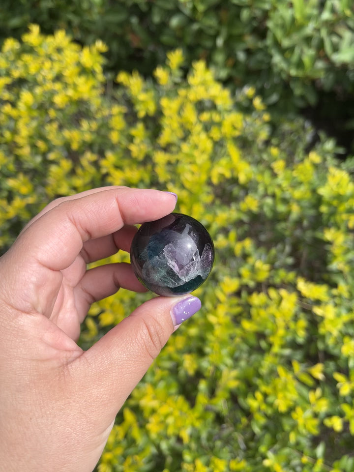 Rainbow Fluorite Sphere #2