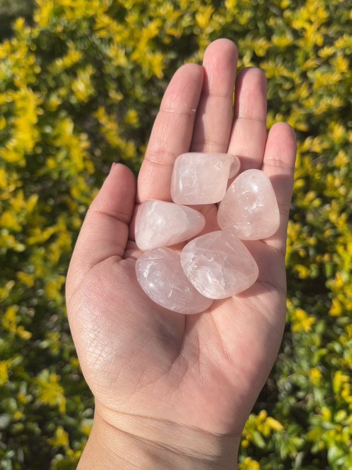 Rose Quartz Tumbles