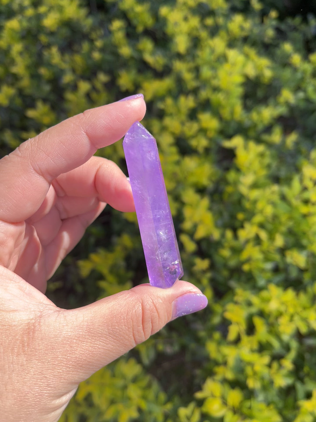 Amethyst Point Tower Crystal
