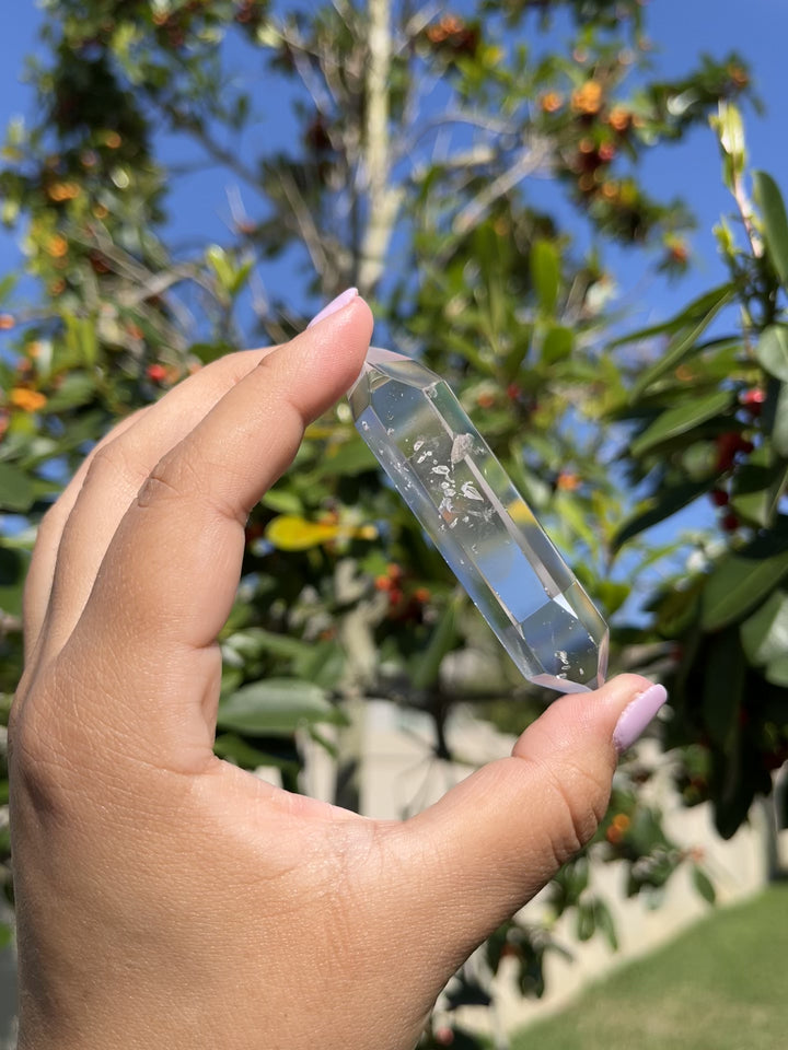 Clear Quartz Double Terminated Crystal Point