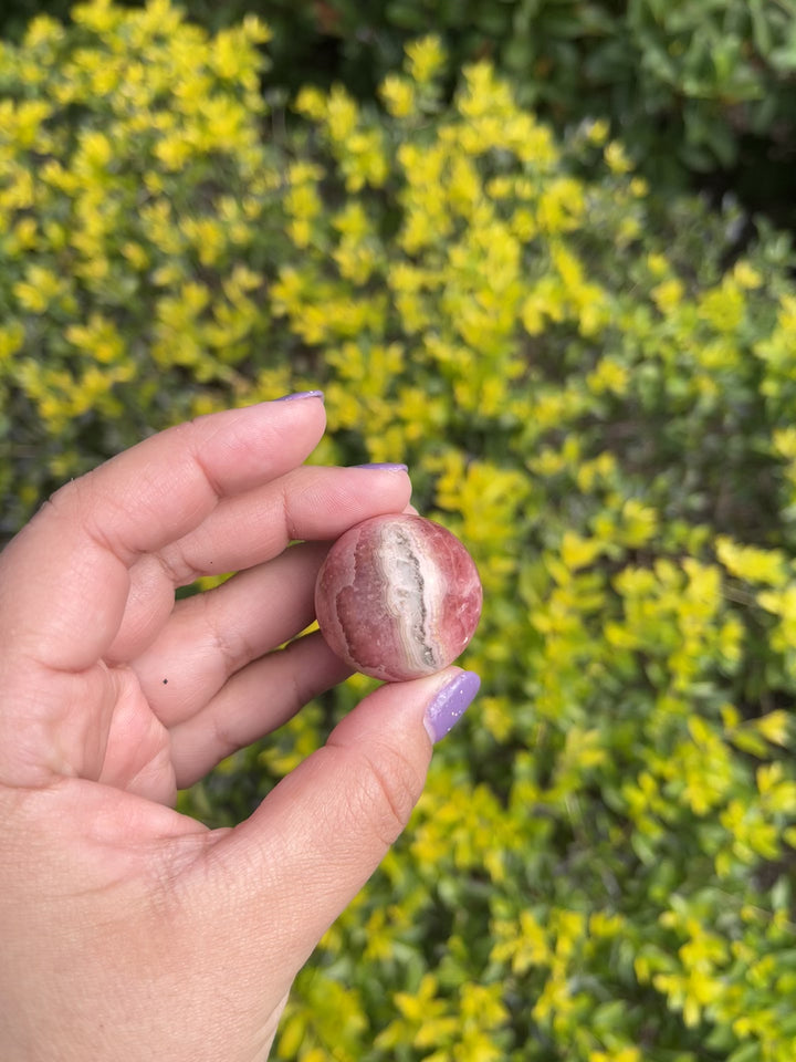 Rhodochrosite Sphere #1