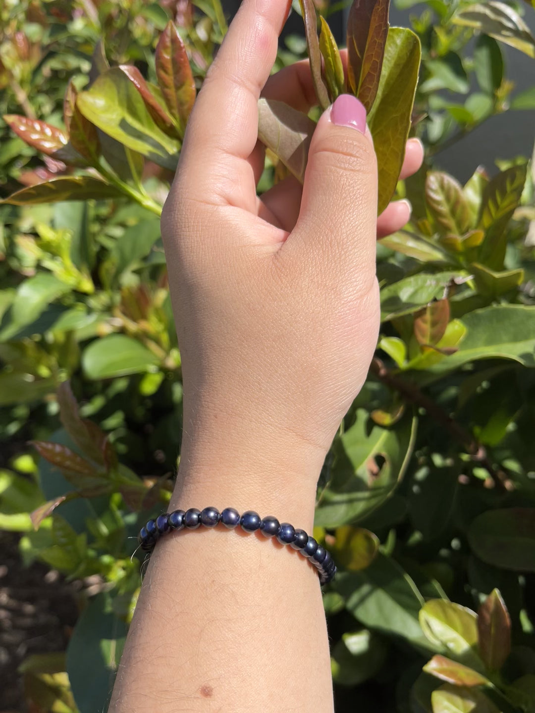 Sivalya Gray Pearl Beaded Bracelet