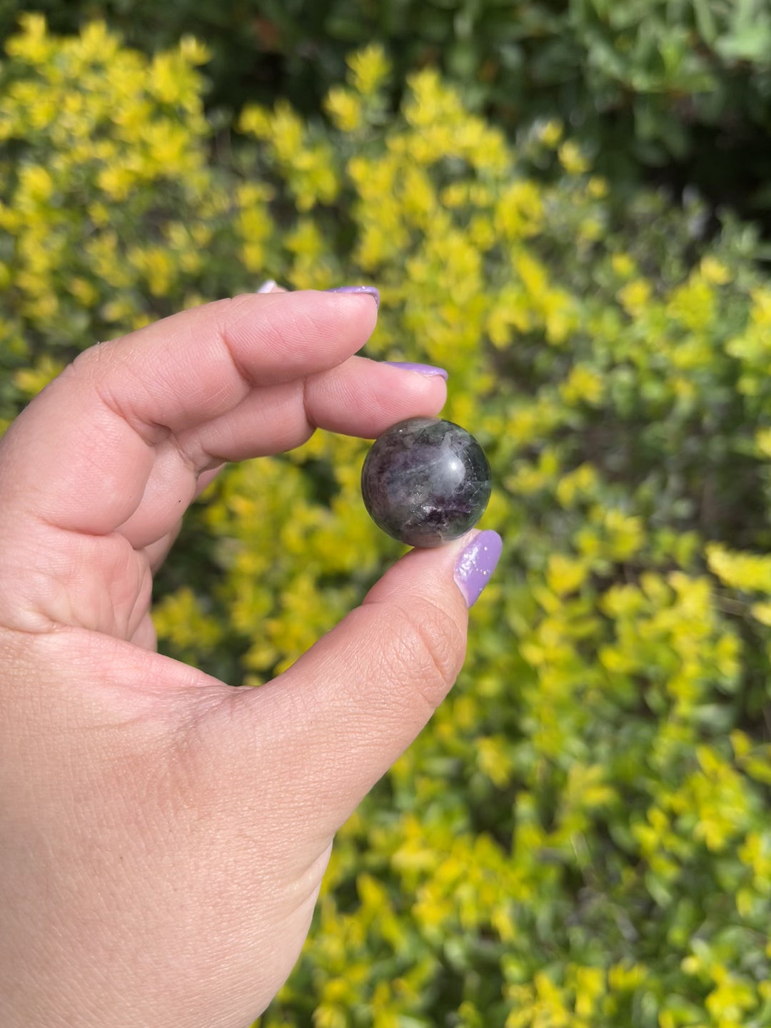 Rainbow Fluorite Sphere #1
