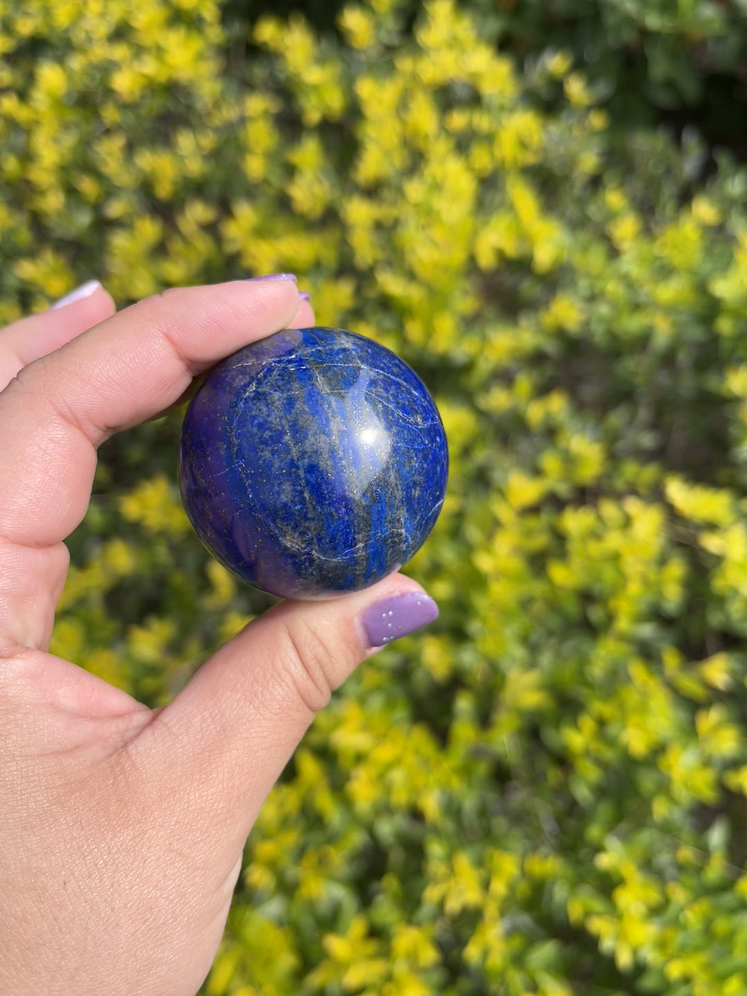 Lapis Lazuli Sphere #1 Rare Find
