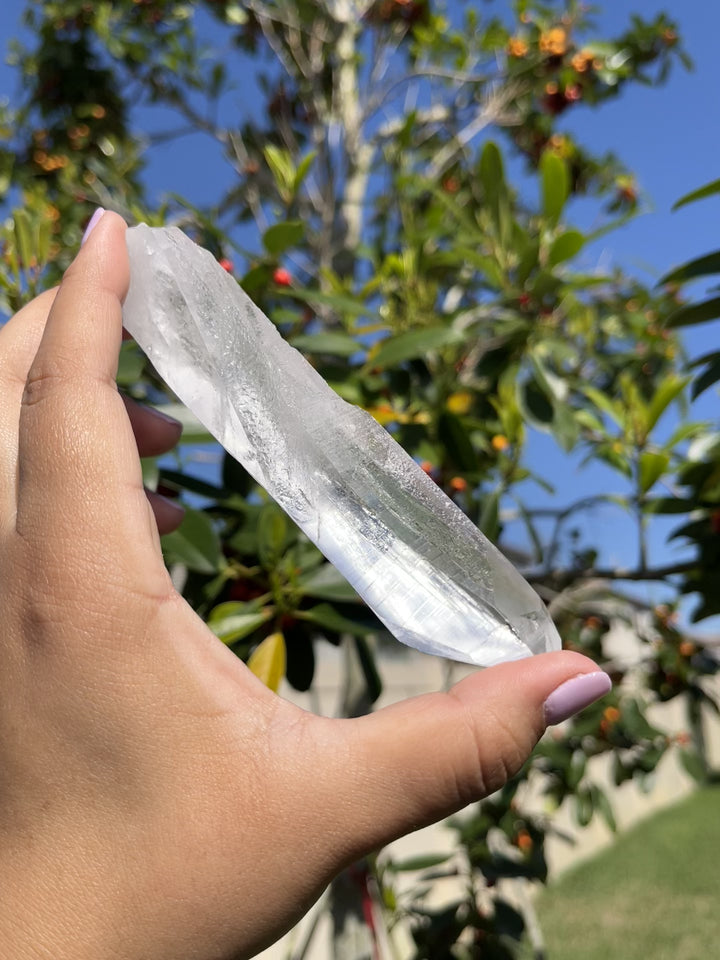 Natural Lemurian Seed Quartz Crystal Point #1