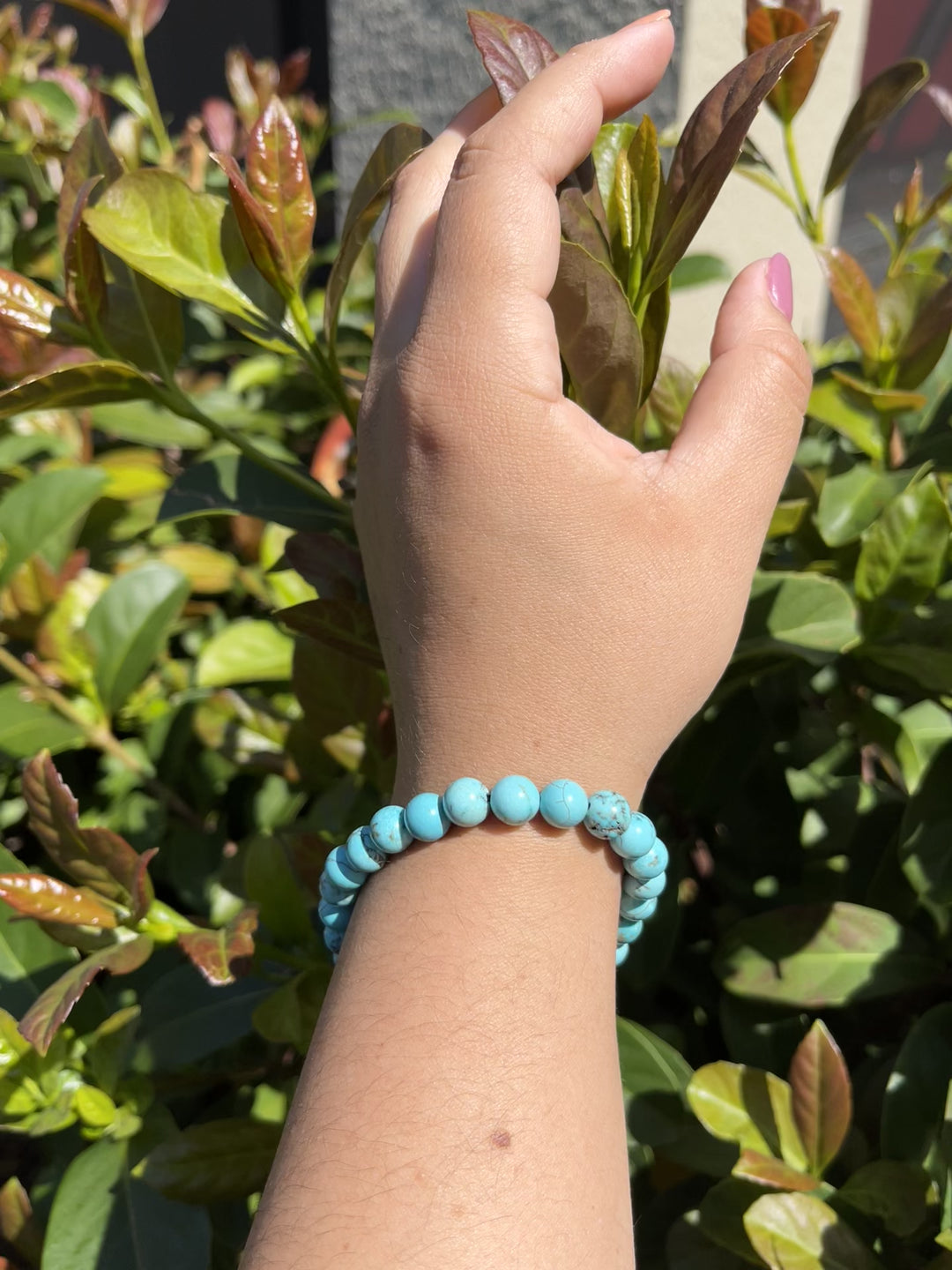 Sivalya Turquoise Gemstone Beaded Bracelet