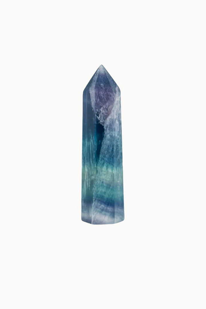 Rainbow Fluorite Tower #1