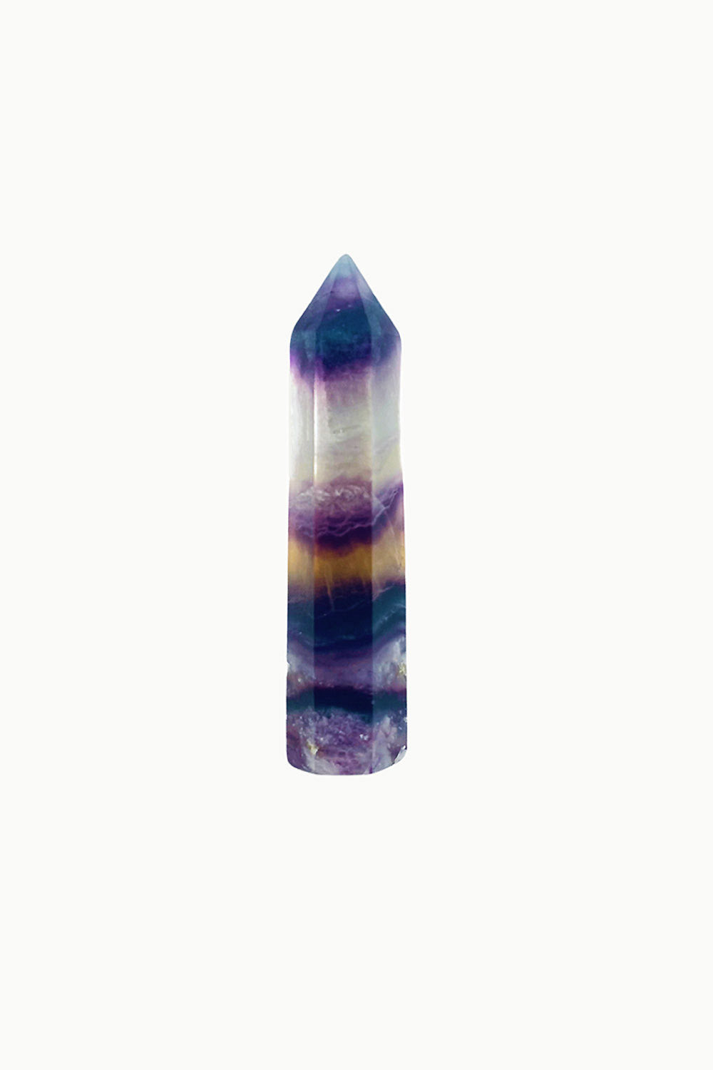Rainbow Fluorite Tower #2