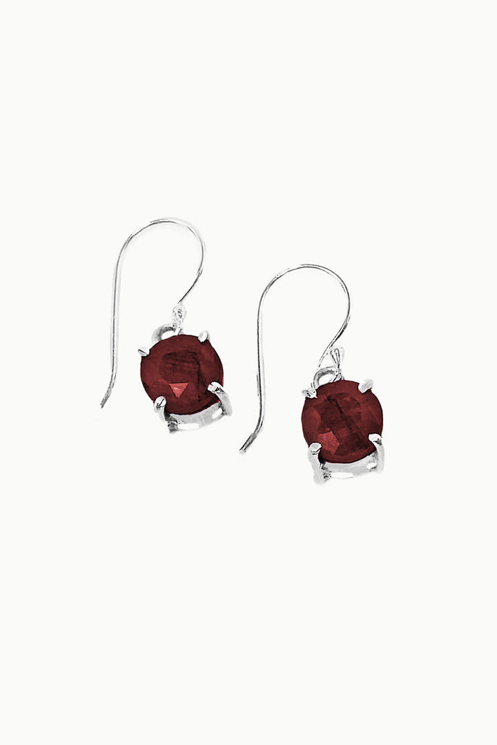 Sivalya Raw Ruby Earrings - Venus
