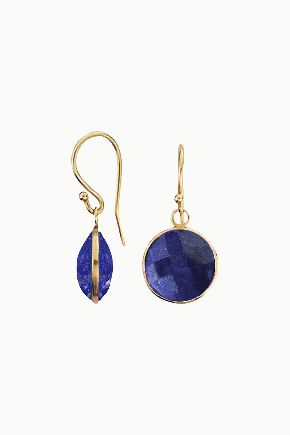 Sivalya Raw Sapphire Gem Drop Earrings