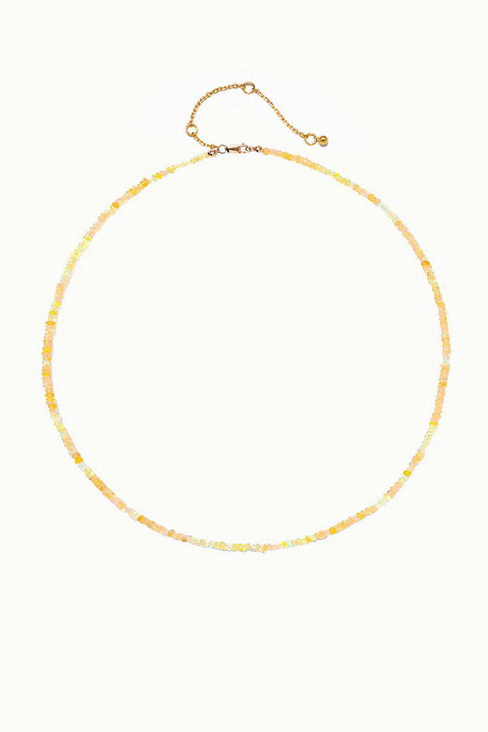 Sivalya Fire Opal Gemstone Necklace