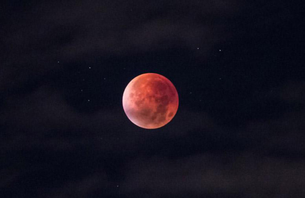 Phenomenon of Super Blood Wolf Moon and Lunar Eclipse 2019