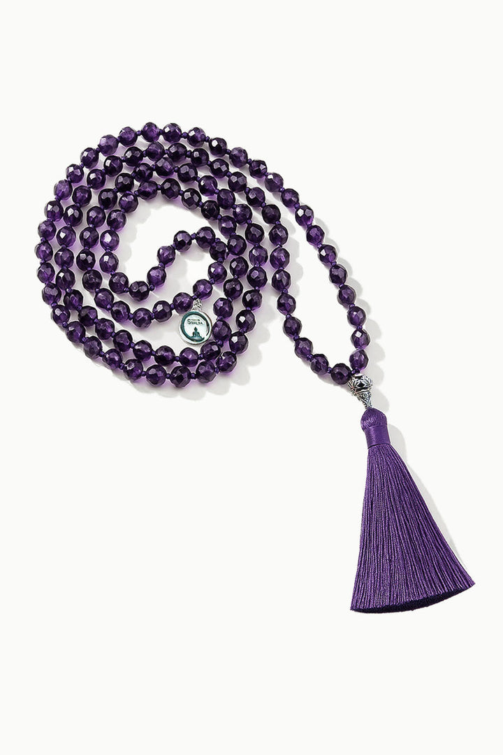 Sivalya Grounded in Peace Amethyst Mala