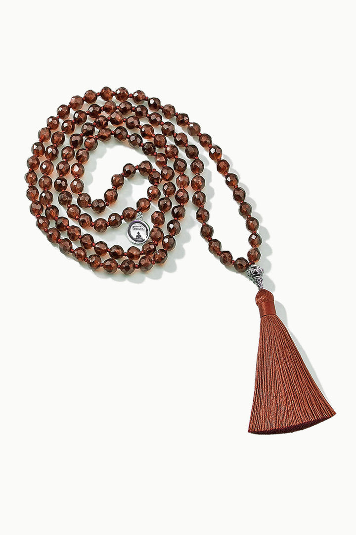 Sivalya Protect and Transmute Smoky Quartz Mala