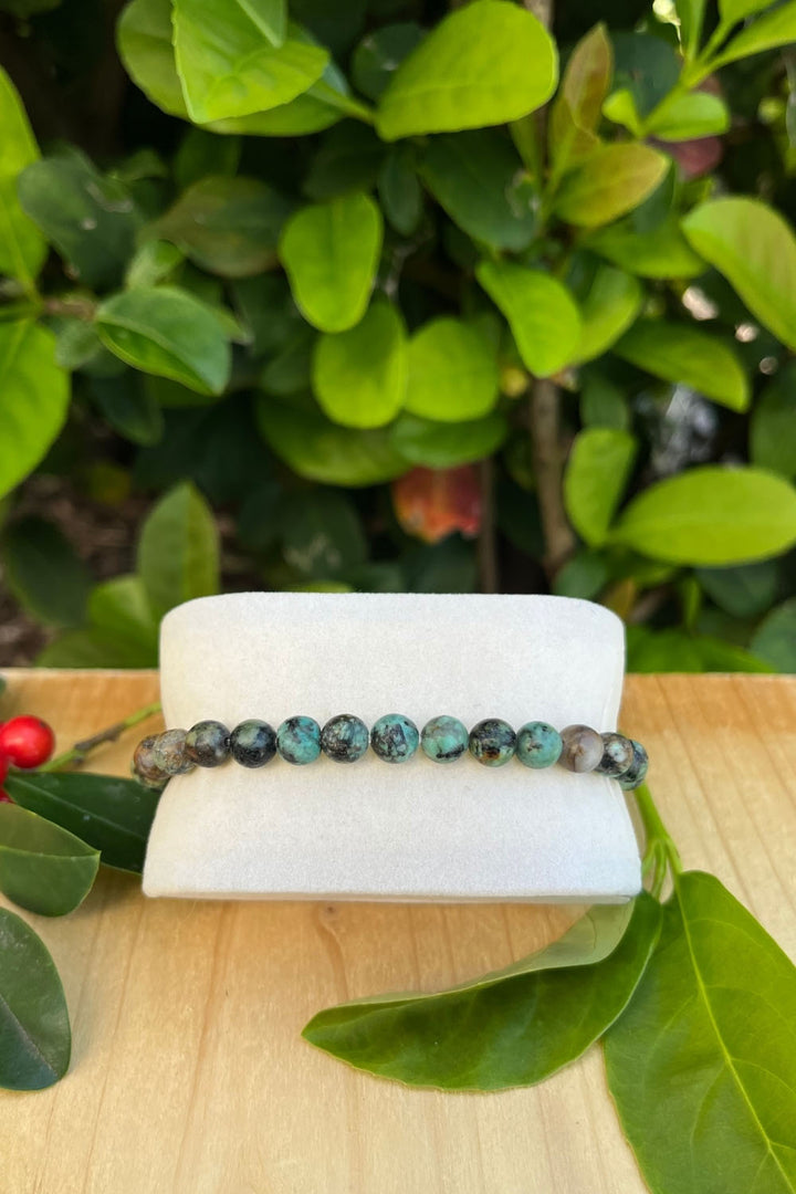 Sivalya African Turquoise Beaded Bracelet