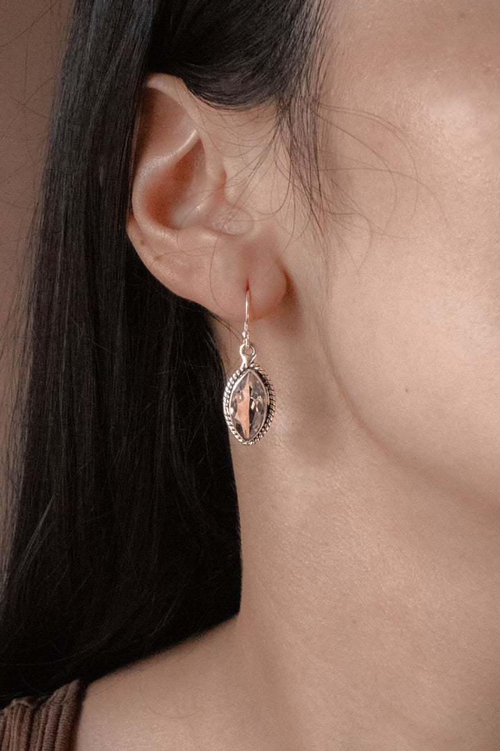 Sivalya Quartz Crystal Drop Earrings - Ananda